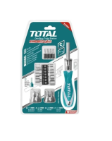 TACSD30246-"TOTAL" ОТВЕРТКА ТРЕЩЕТОЧНАЯ С БИТАМИ 24 ШТ